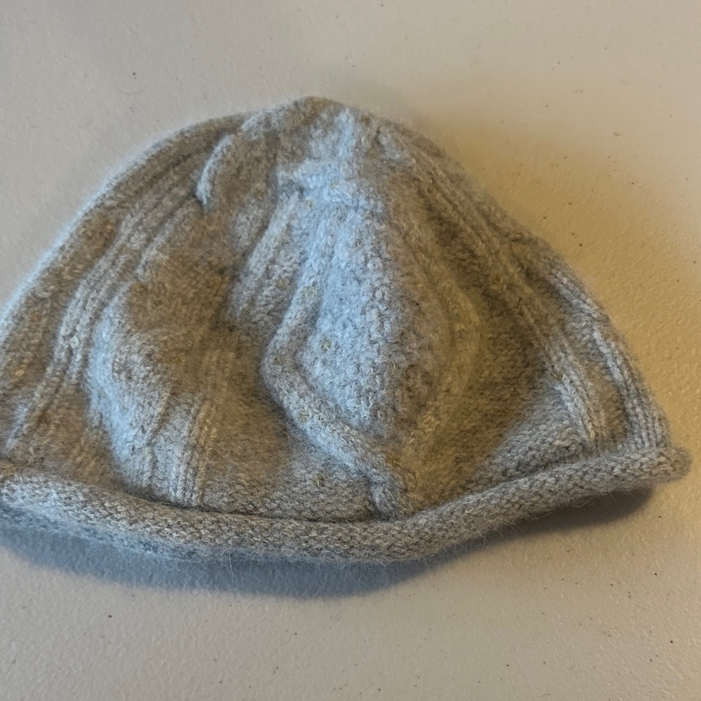 Banana Republic Gray Knit Hat